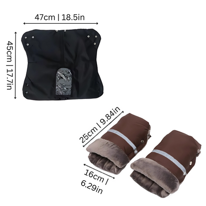FrostSnug™ – Luxe Kinderwagen Handwarmer – Warme Winter Wandelmof