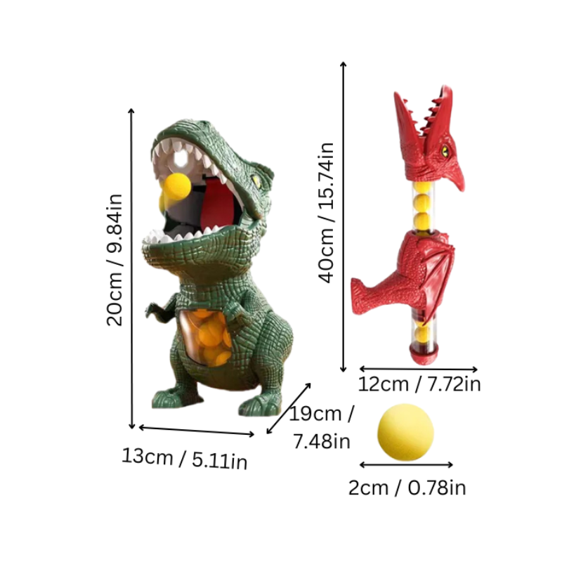 DinoBlitz™ – Spannendes Dinosaurier Wurfspiel – Actief Speelplezier voor Kinderen