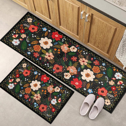 Meadow Keukenmat Set - Antivermoeidheid, Bloemenprint 0