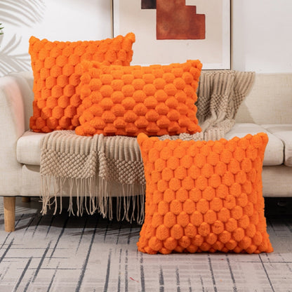 Mellow Kussenhoes 50x50 - Pluche 3D Textuur, Crèmewit 7