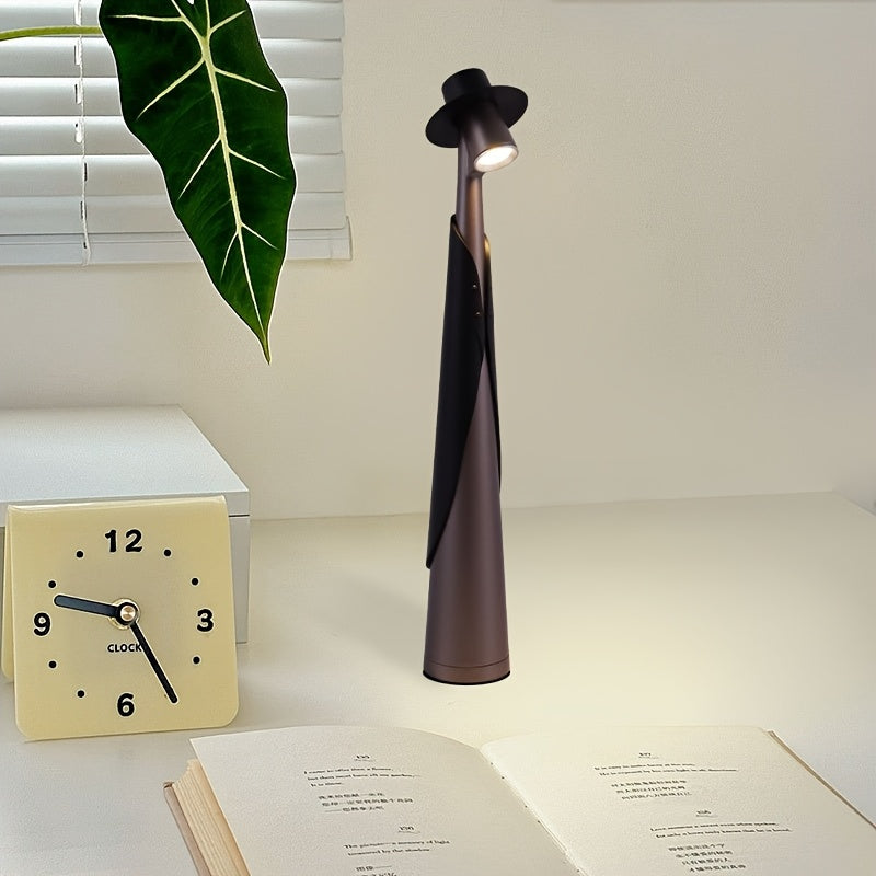 Melo Bureaulamp LED - Oplaadbaar, Creatief Ontwerp 0