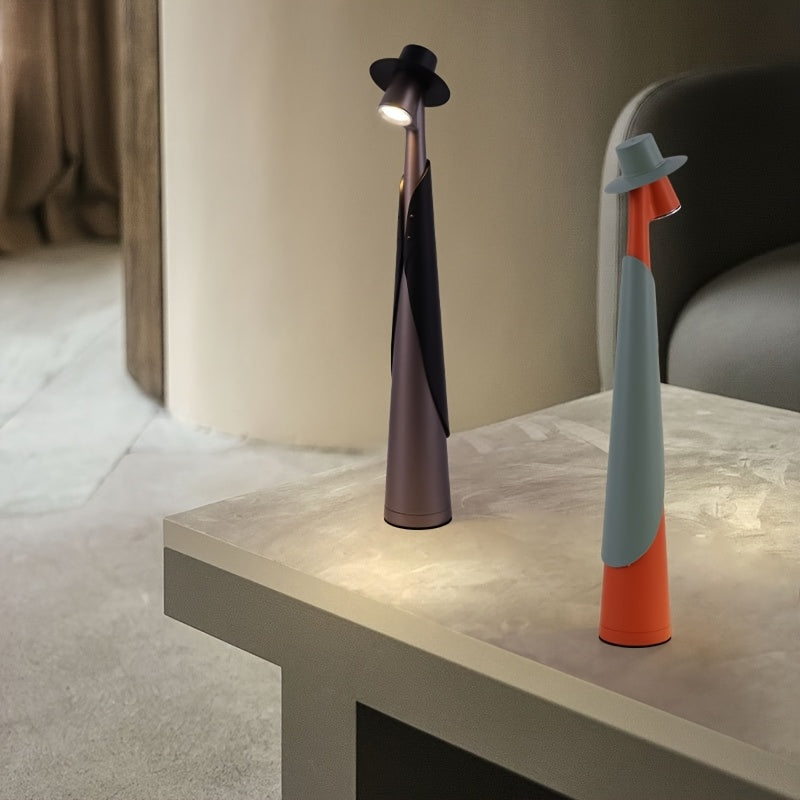 Melo Bureaulamp LED - Oplaadbaar, Creatief Ontwerp 1