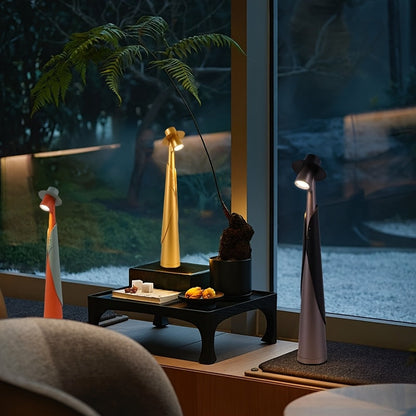 Melo Bureaulamp LED - Oplaadbaar, Creatief Ontwerp 3