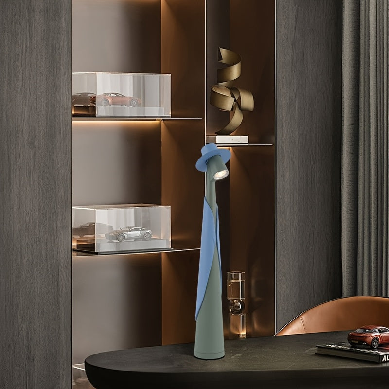 Melo Bureaulamp LED - Oplaadbaar, Creatief Ontwerp 6