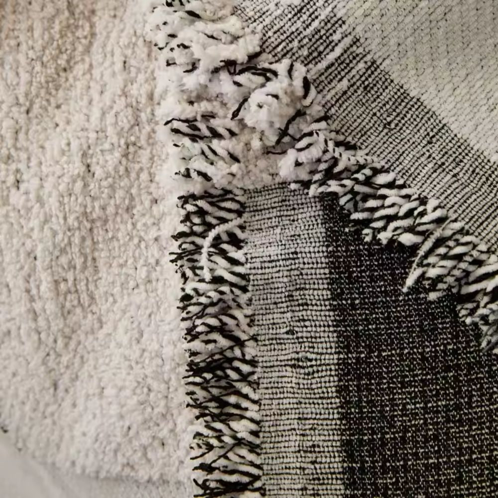 Metro Form Bankhoes - Chenille, Ademend Design met Abstracte Patronen 3