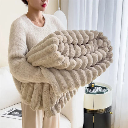 LambSnug™ – Sherpa Fleece Plaid – Warme Winterdeken