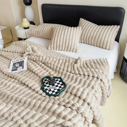 LambSnug™ – Sherpa Fleece Plaid – Warme Winterdeken