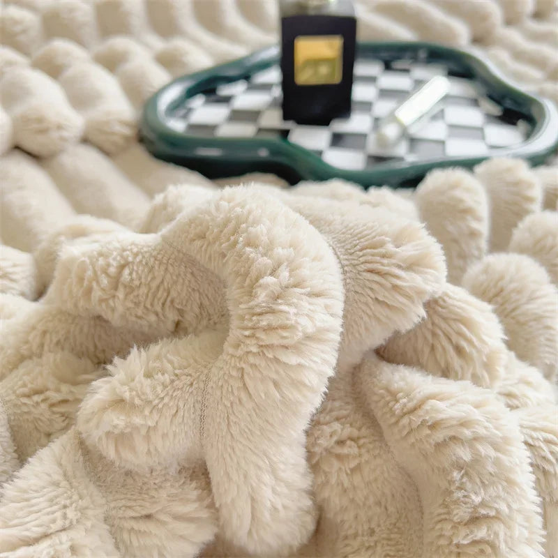 LambSnug™ – Sherpa Fleece Plaid – Warme Winterdeken