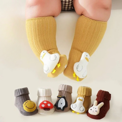 GripCritters™ – Veilige Sokjes met Antislipzool – Baby Dierensokken Set