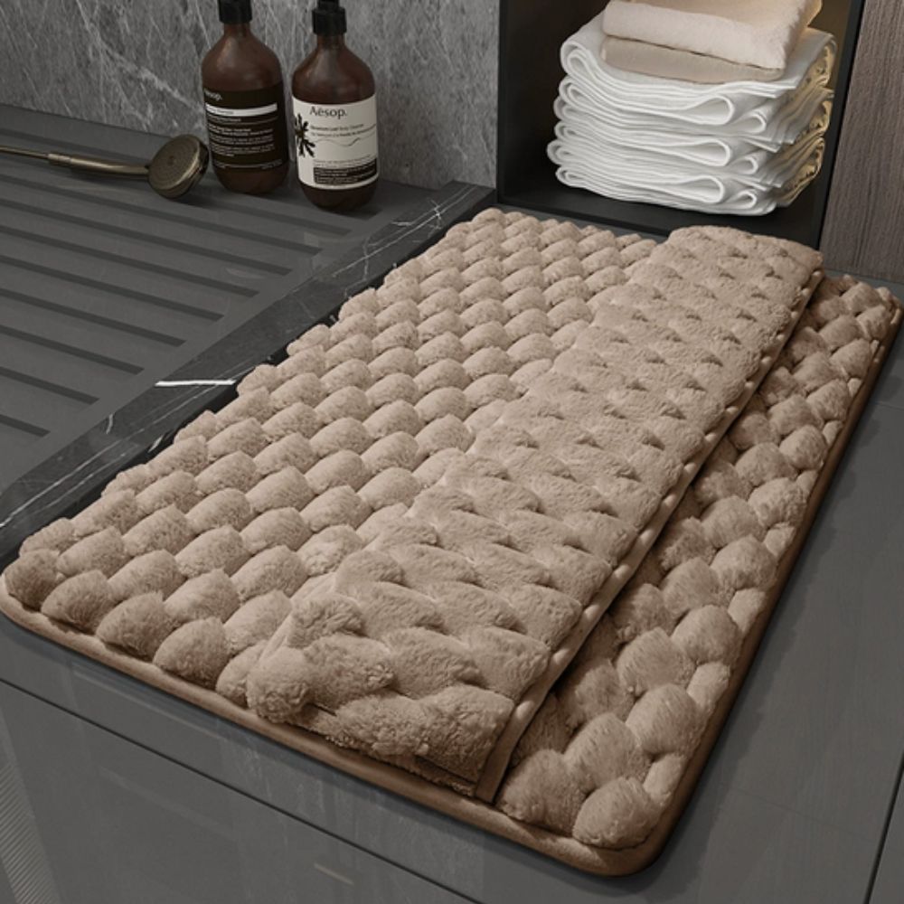 Mira Badmat Antislip - Traagschuim, Microvezel, Machinewasbaar 5