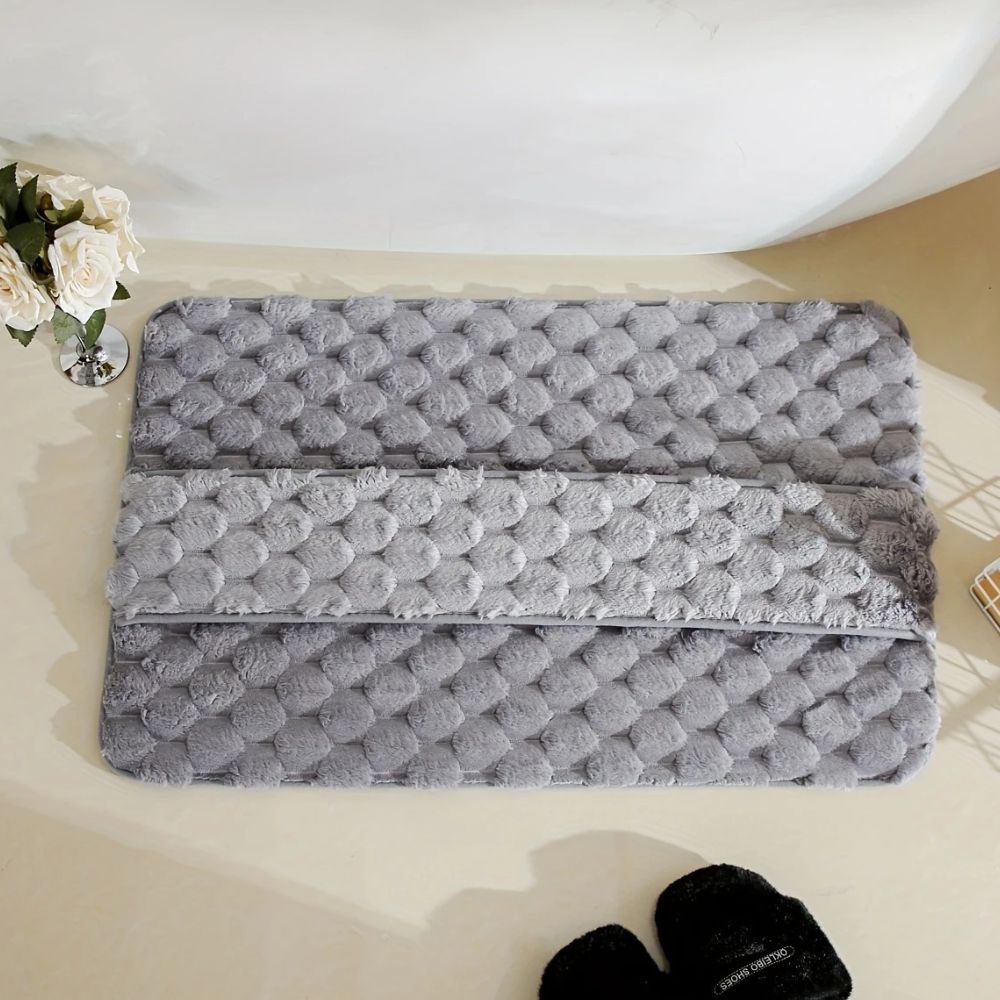 Mira Badmat Antislip - Traagschuim, Microvezel, Machinewasbaar 8
