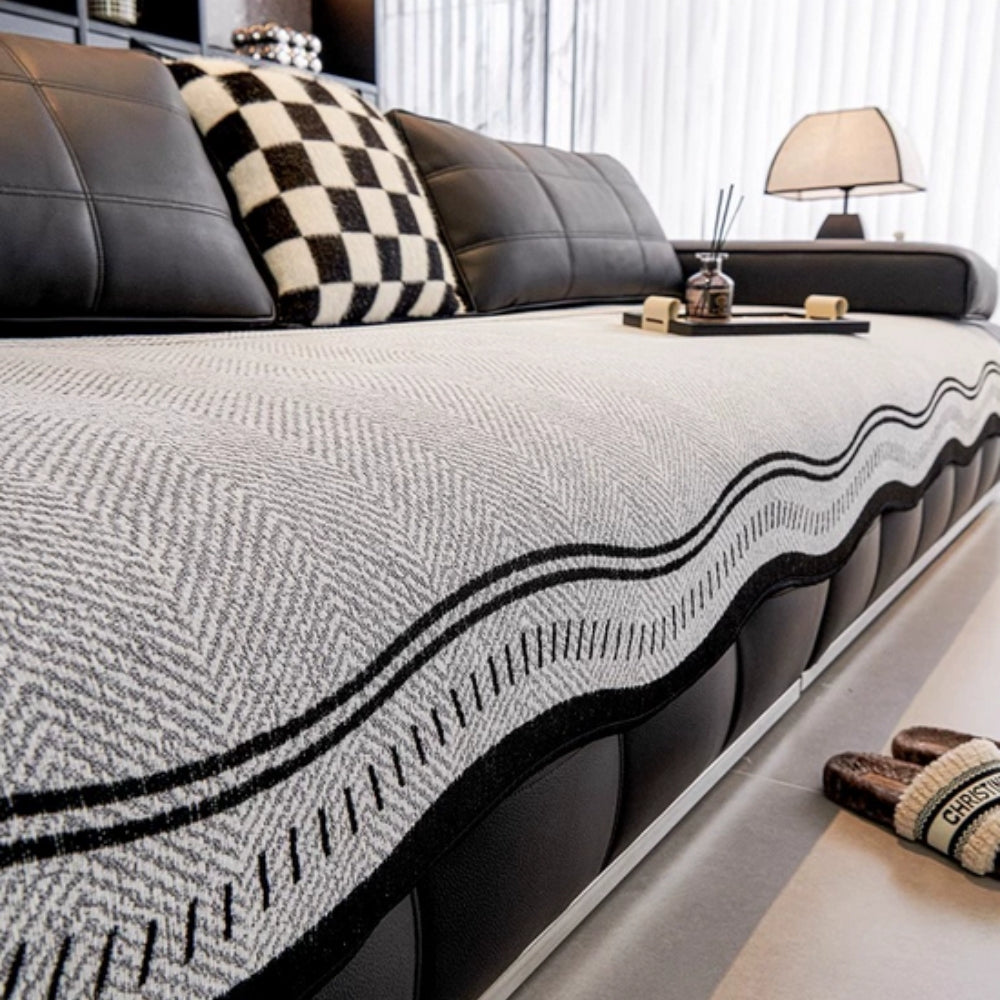 Mira Bankhoes - Antislip, Modern Golvend Ontwerp 4