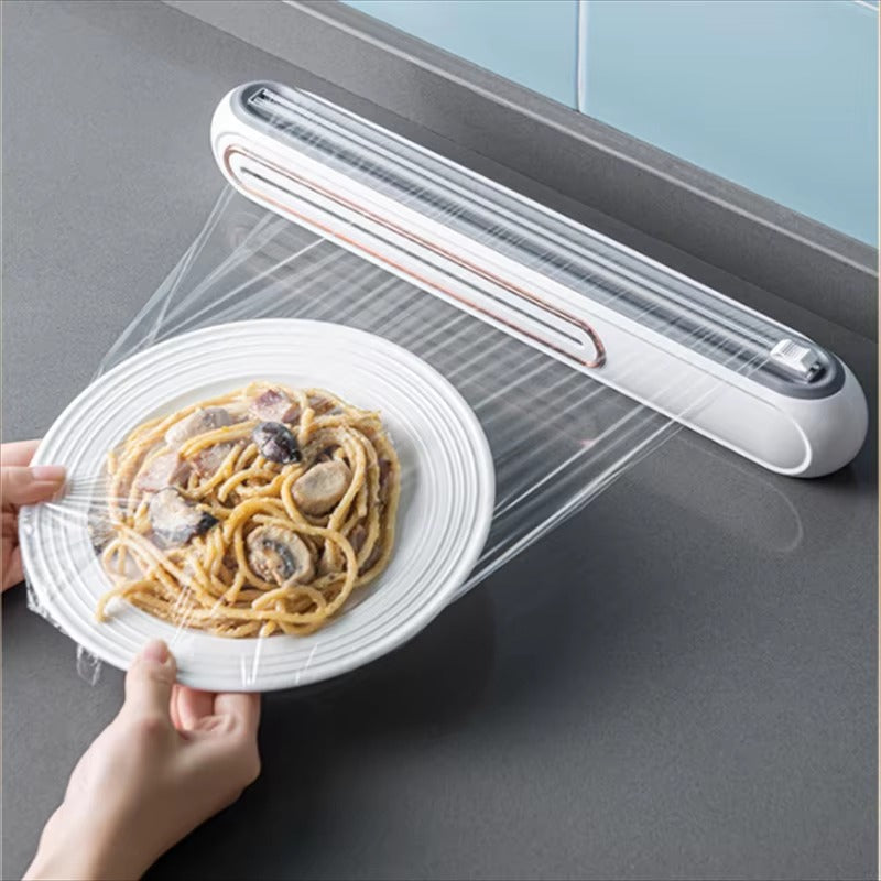 Mira Folie Dispenser - Magnetisch, BPA-vrij, Compact Met Precisiesnijder 0