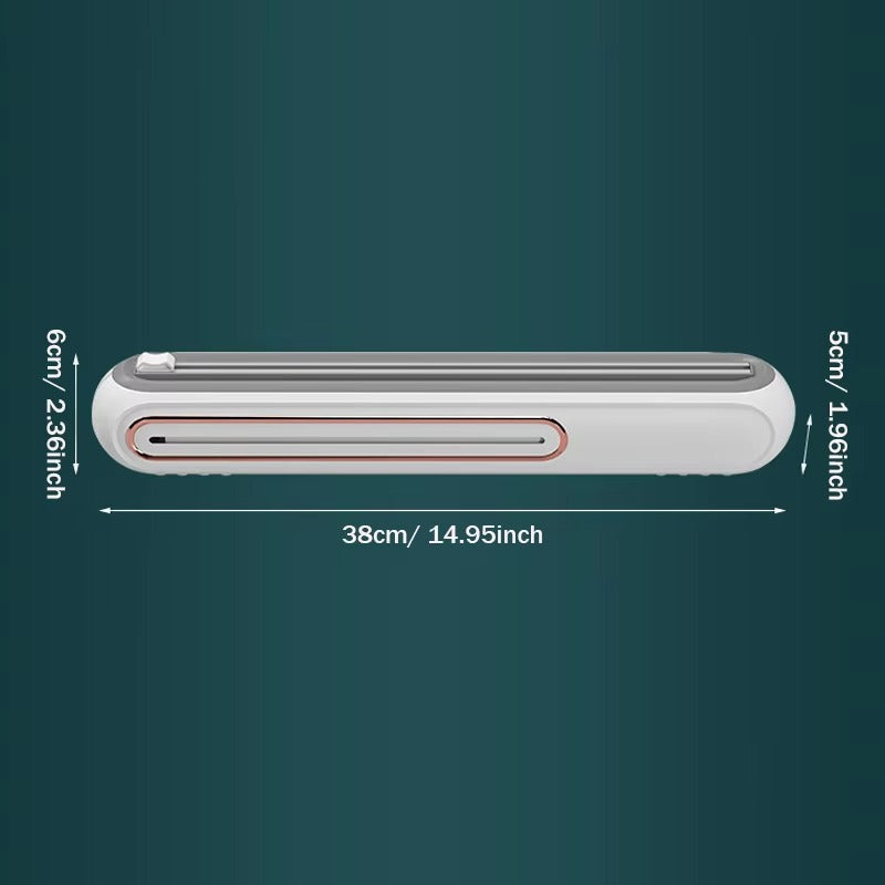 Mira Folie Dispenser - Magnetisch, BPA-vrij, Compact Met Precisiesnijder 6