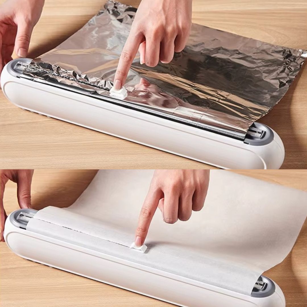 Mira Folie Dispenser - Magnetisch, BPA-vrij, Compact Met Precisiesnijder 7