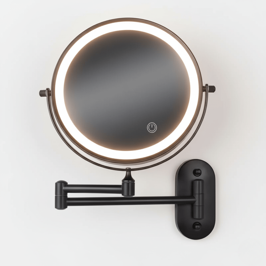 Mira Make-Up Spiegel Met Licht - Vergrootspiegel, Draadloos en Instelbare Verlichting 0