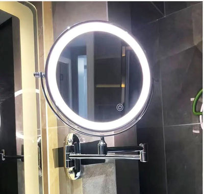Mira Make-Up Spiegel Met Licht - Vergrootspiegel, Draadloos en Instelbare Verlichting 5