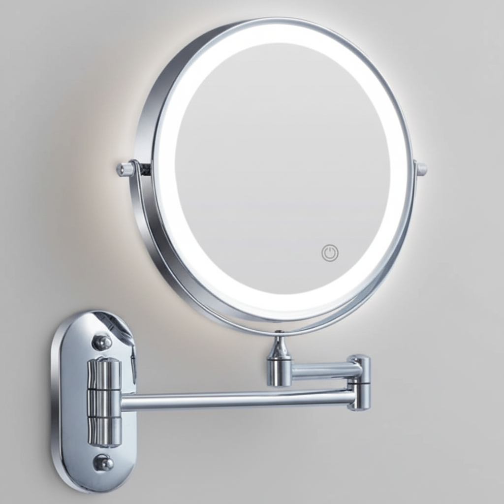 Mira Make-Up Spiegel Met Licht - Vergrootspiegel, Draadloos en Instelbare Verlichting 7