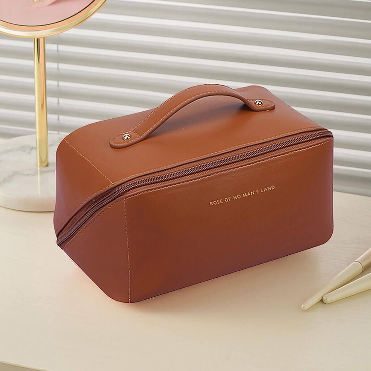 Mira Makeup Tas - PU-Leer, Dubbele Laag, Waterafstotend 10