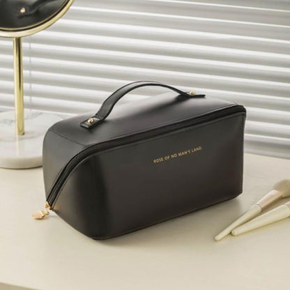 Mira Makeup Tas - PU-Leer, Dubbele Laag, Waterafstotend 11