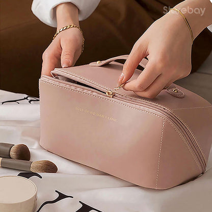 Mira Makeup Tas - PU-Leer, Dubbele Laag, Waterafstotend 5