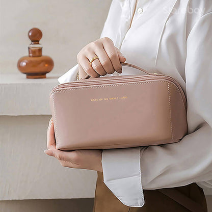 Mira Makeup Tas - PU-Leer, Dubbele Laag, Waterafstotend 8
