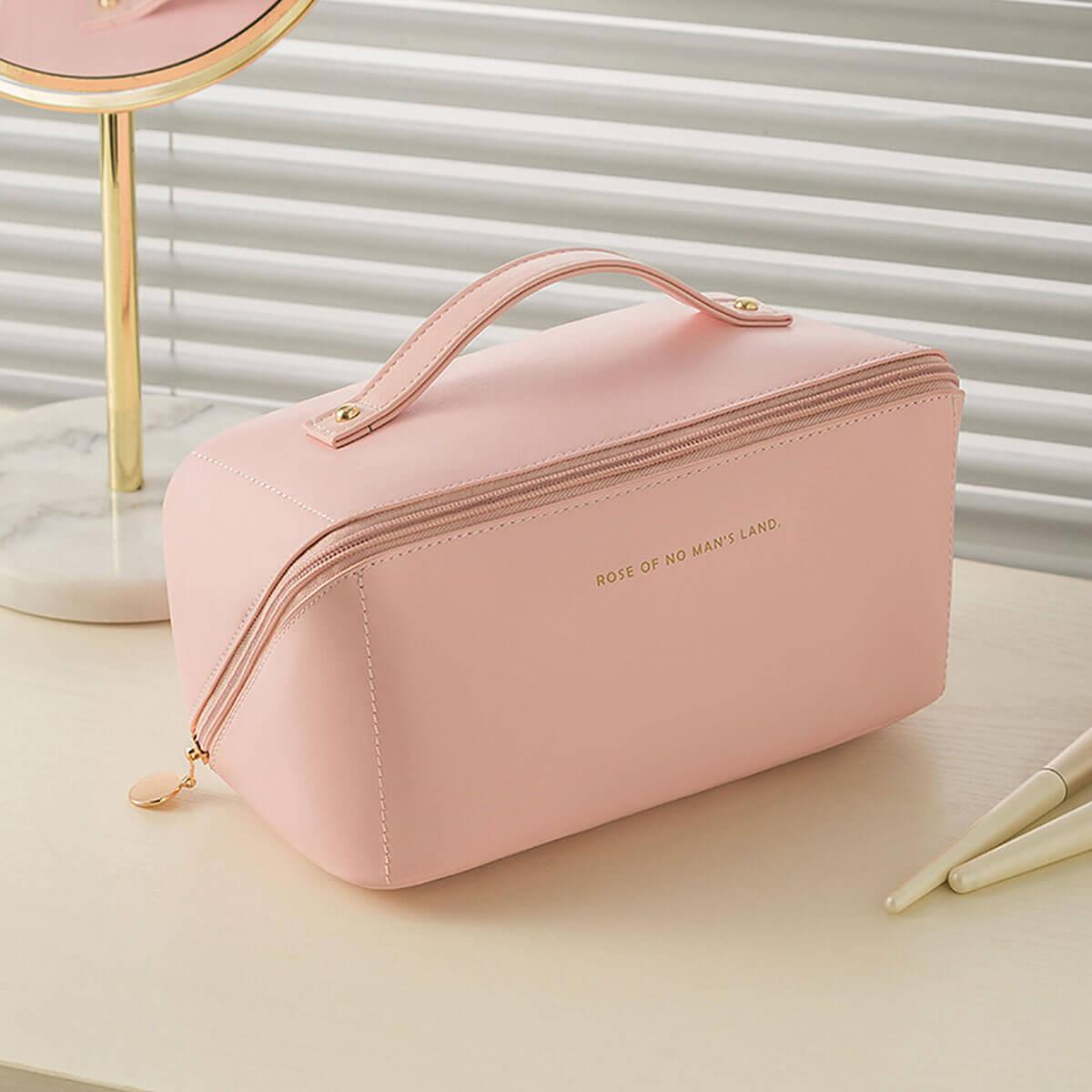 Mira Makeup Tas - PU-Leer, Dubbele Laag, Waterafstotend 9