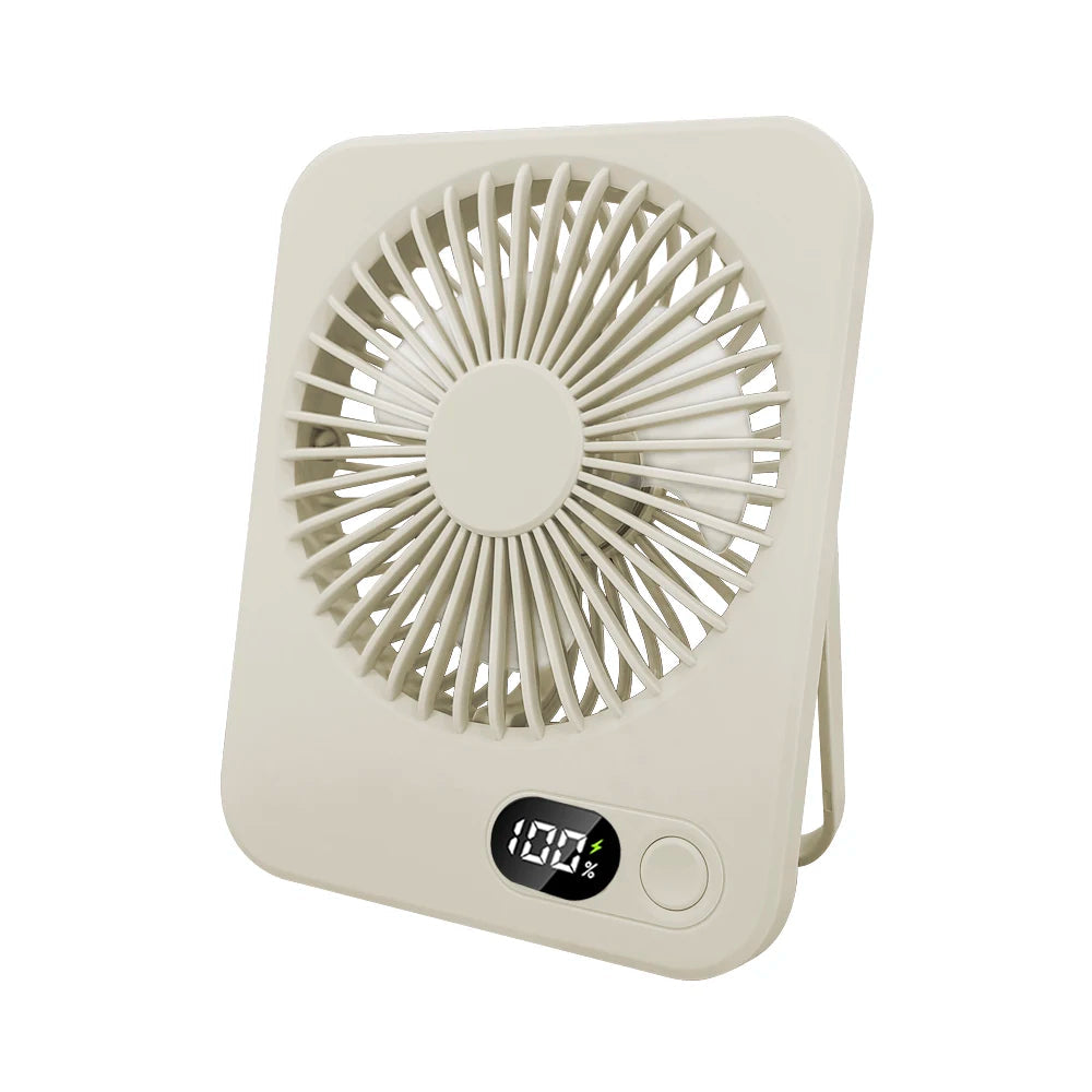 Mira Mini Ventilator - Draadloos, Opvouwbaar, 5 Snelheden 0