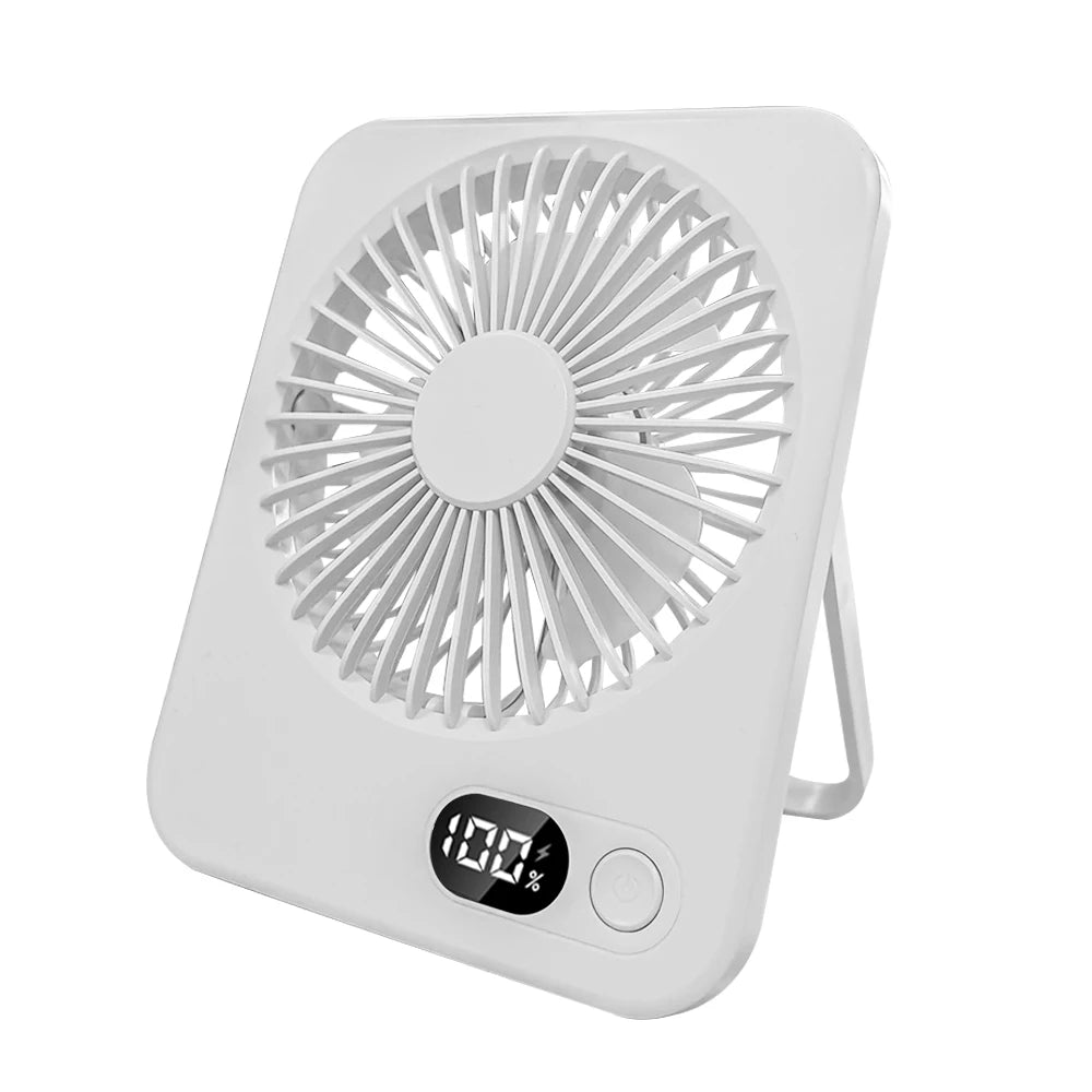 Mira Mini Ventilator - Draadloos, Opvouwbaar, 5 Snelheden 9