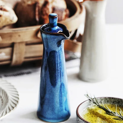 Mira Oliedispenser - Glanzend Keramiek, Modern Design 0