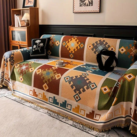 Mira Sofa Cover - Zachte Microvezelmix, Antislip Design 0