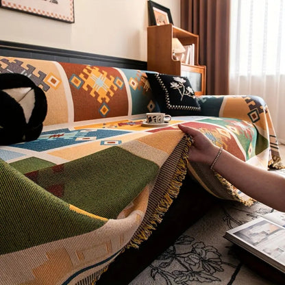 Mira Sofa Cover - Zachte Microvezelmix, Antislip Design 5