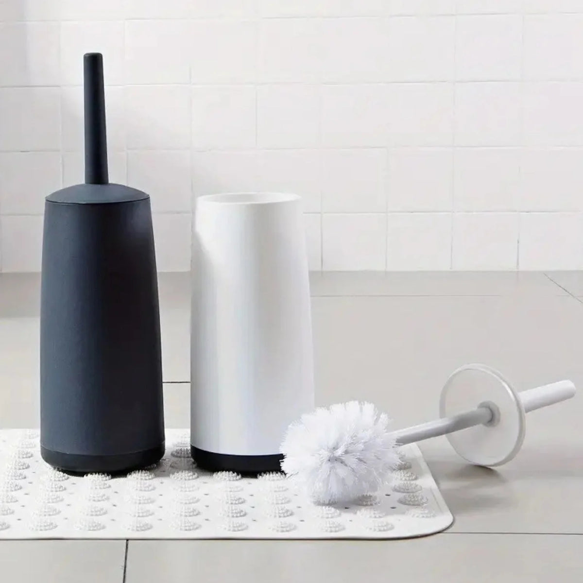 Mira WC Borstel - Duurzaam PP en TPE, Modern Design met Houder 2