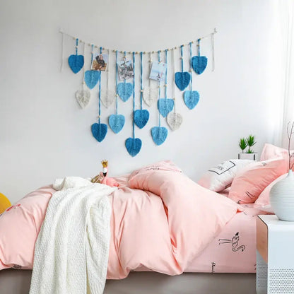 Mira Wanddecoratie - Handgemaakt Macrame, Bladthema voor Woonkamer en Slaapkamer 4