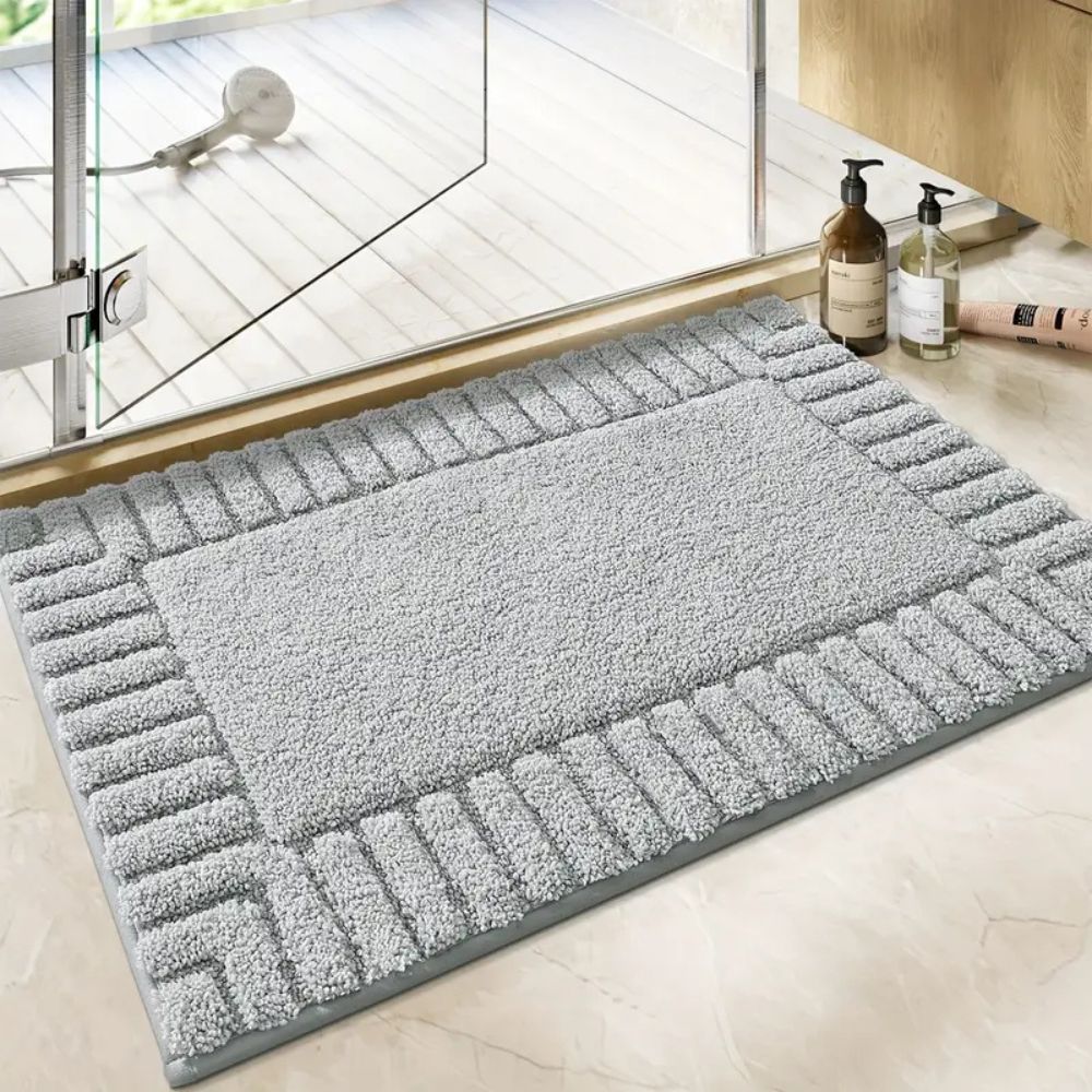 Mistral Badmat Antislip - Gevlokt, Minimalistisch Design 0