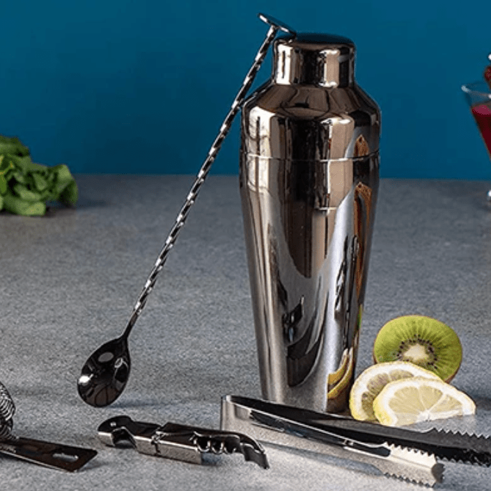 Mistral Cocktailset - 10-delig RVS, Elegant Ontwerp 3