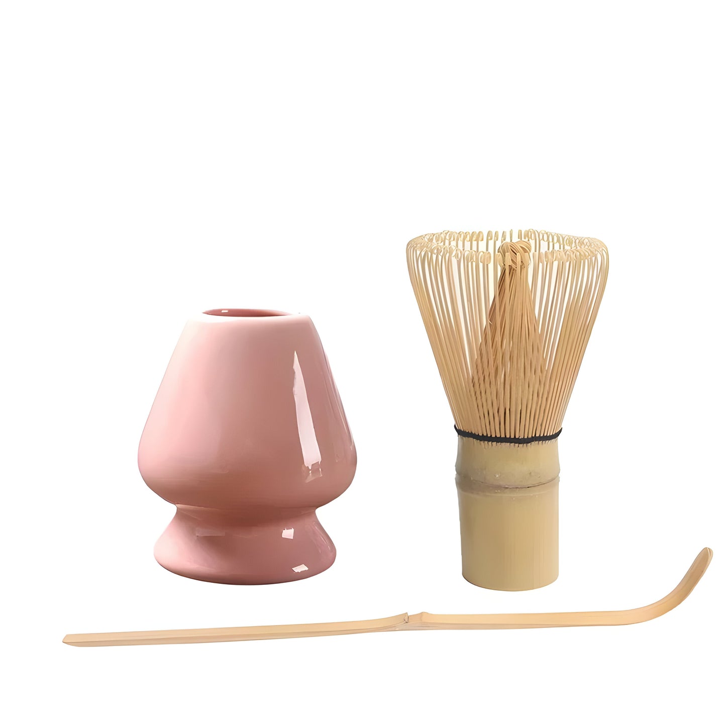 Miyako Matcha Set - Keramiek, Handgemaakt met Bamboe Garde 4