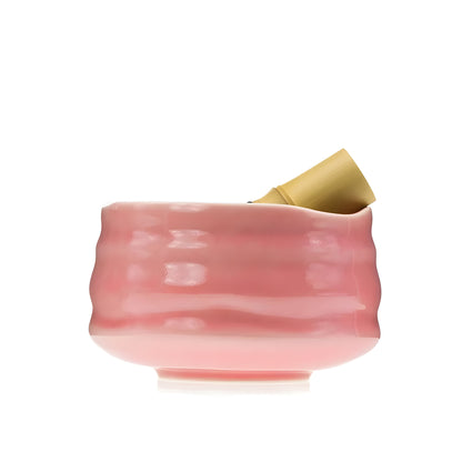 Miyako Matcha Set - Keramiek, Handgemaakt met Bamboe Garde 8