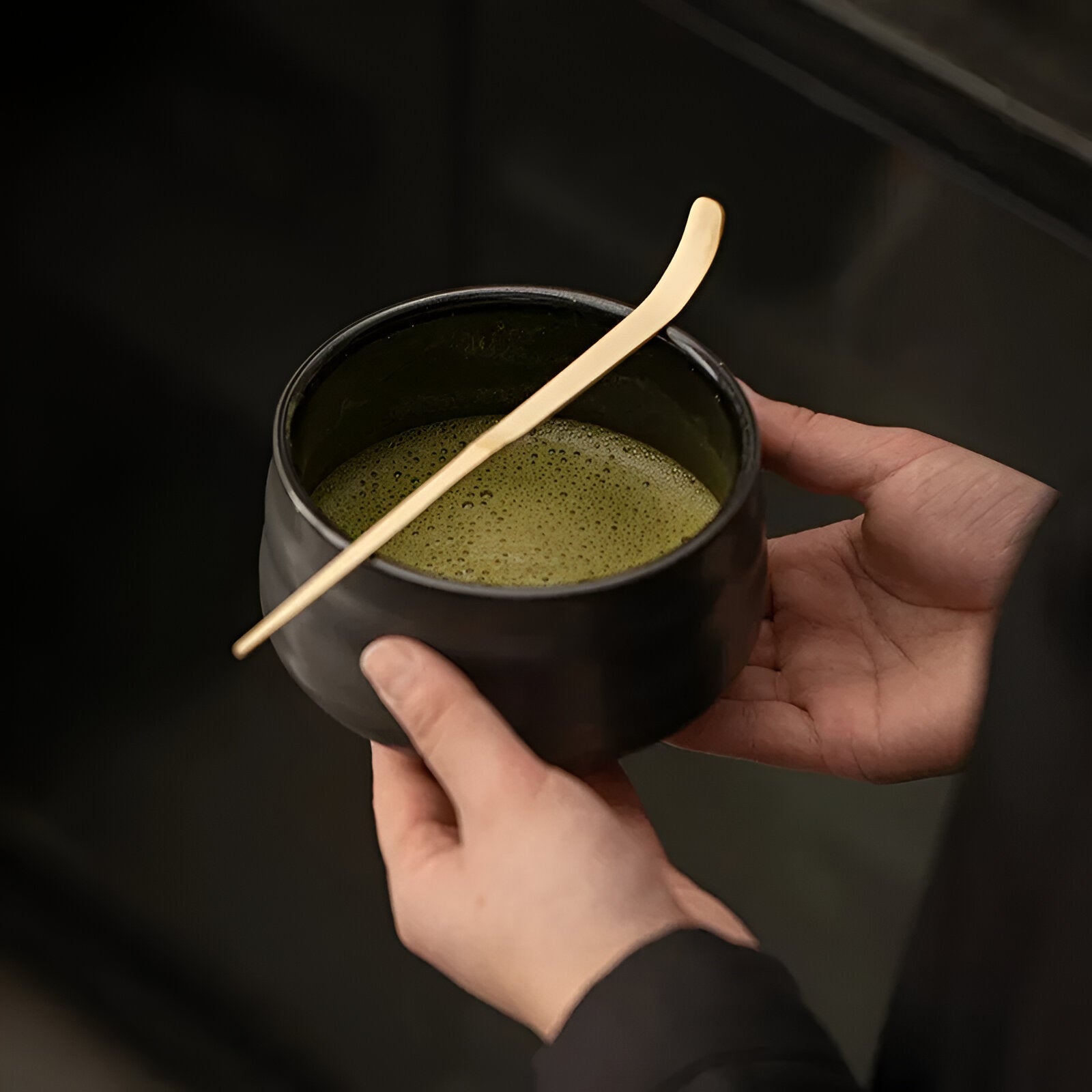 Miyako Tea Set - Bamboo and Ceramic, Traditional 4-Piece 6