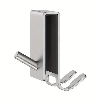 GlassHookSteel™ – RVS Douchedeur Haken – Frameless Glas Handdoekhaken Set