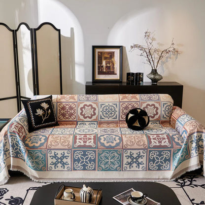 Mosaic Bankhoes - Premium Chenille, Tijdloos Comfort 0