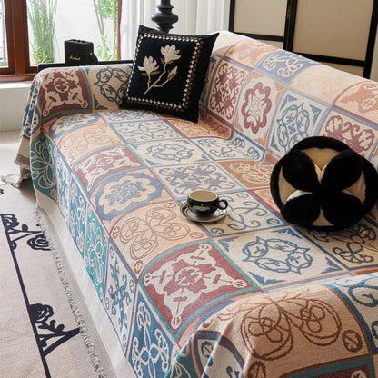 Mosaic Bankhoes - Premium Chenille, Tijdloos Comfort 1