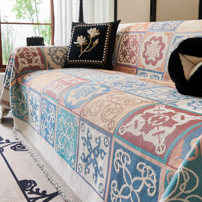 Mosaic Bankhoes - Premium Chenille, Tijdloos Comfort 2
