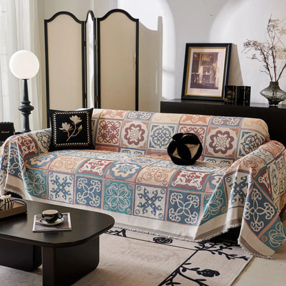 Mosaic Bankhoes - Premium Chenille, Tijdloos Comfort 4