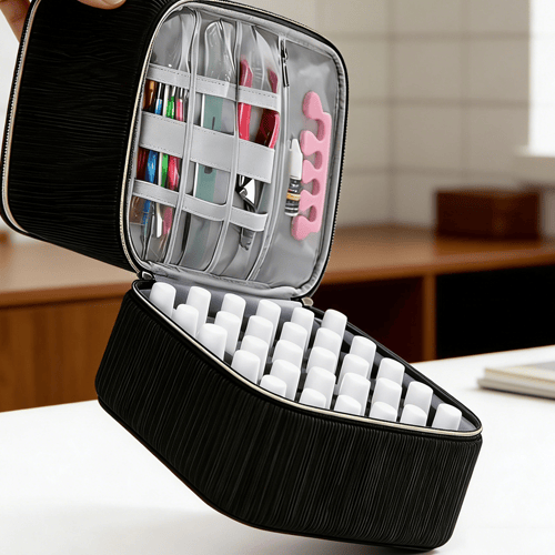 NailGuardPro Organizer - Dubbellaagse Bescherming voor Nagelgereedschap 4