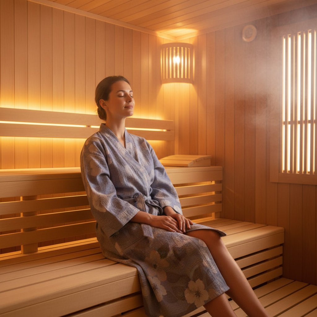 Natura Kimono Badjas Dames - Biologisch Katoen, Ademend Ontwerp 1