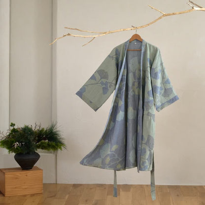 Natura Kimono Badjas Dames - Biologisch Katoen, Ademend Ontwerp 4