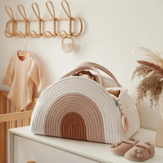 Nerio Baby Organizer - Duurzaam Polyester, Neutrale Tint 0