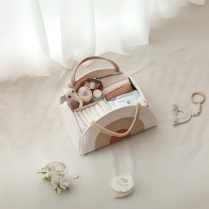 Nerio Baby Organizer - Duurzaam Polyester, Neutrale Tint 3
