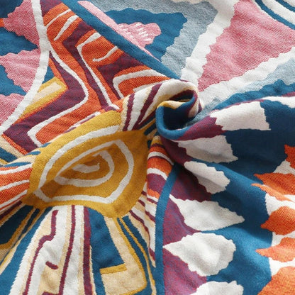 Nexus Sunburst Deken - 100% Katoen, Lichtgewicht en Ademend 2